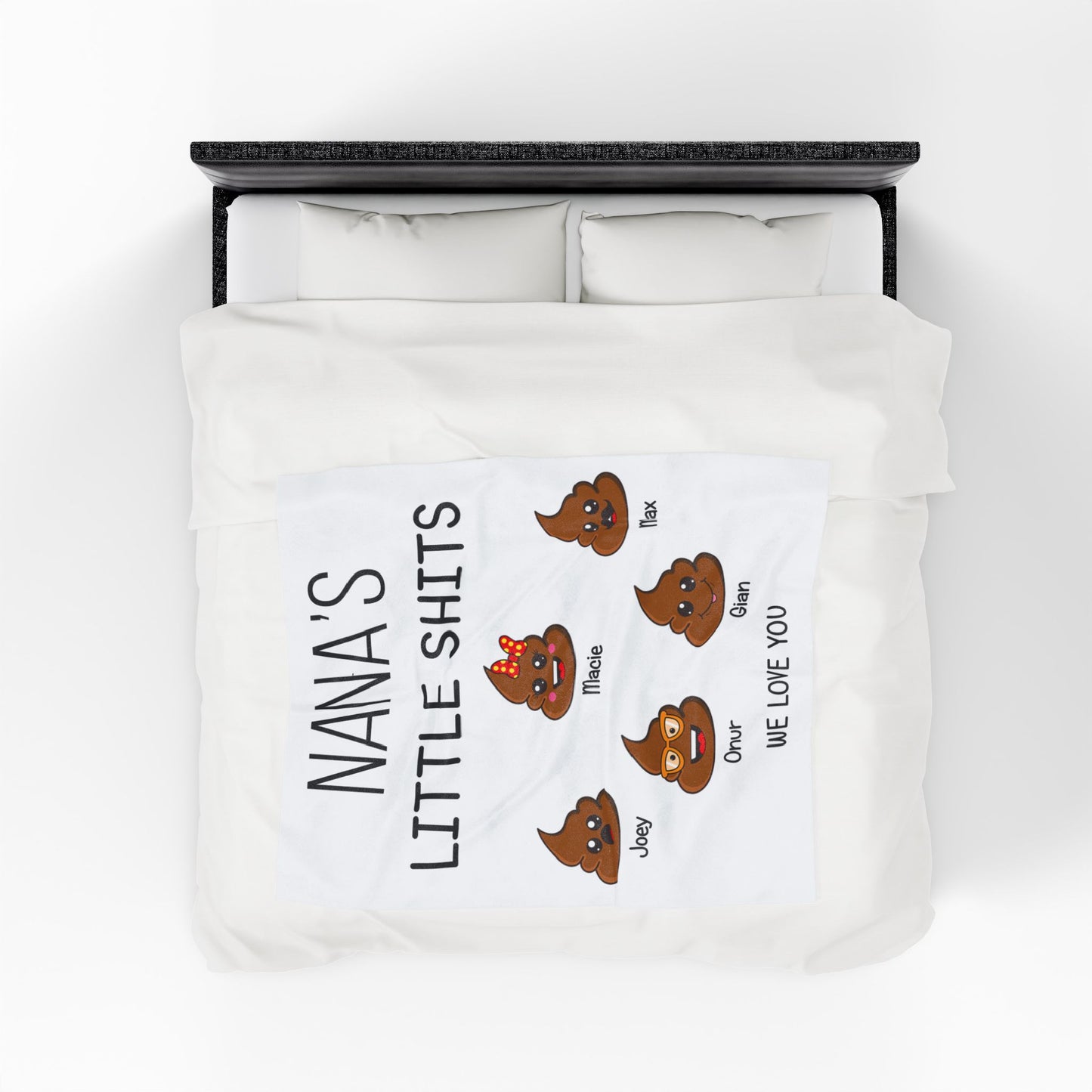 Funny Nana Gift Blanket - PersonalizedFury