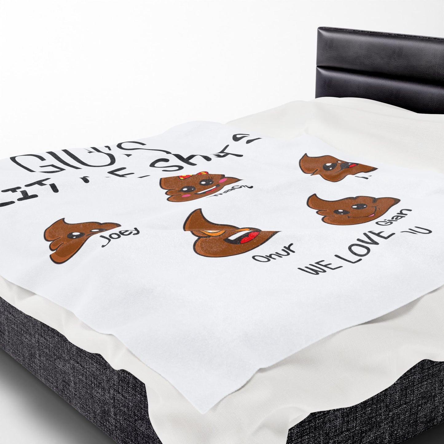 Personalized Funny Gift For Nana - Blanket with Grandkids Names - PersonalizedFury