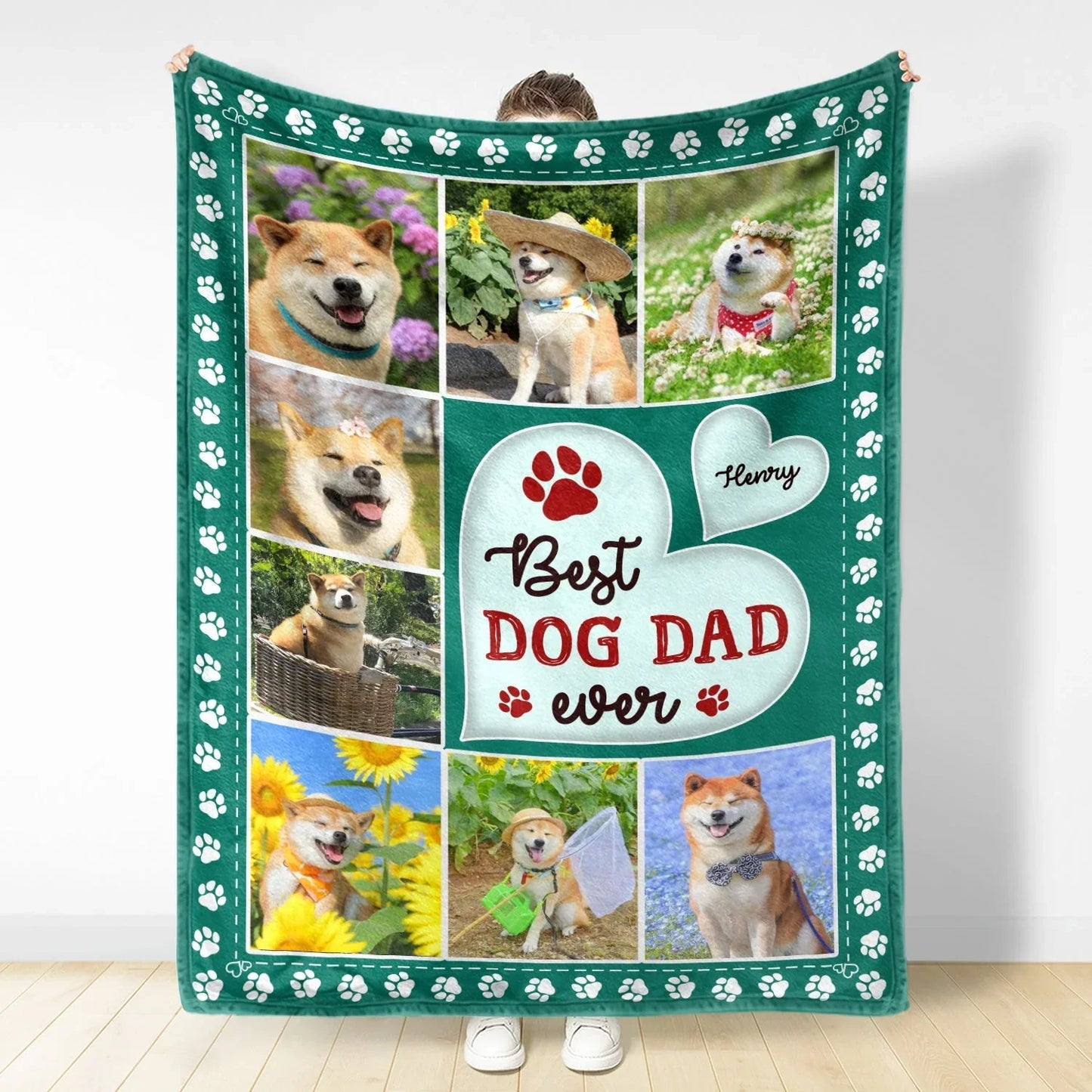 Best Fur Mom Ever Blanket – Custom Dog & Cat Photo Gift