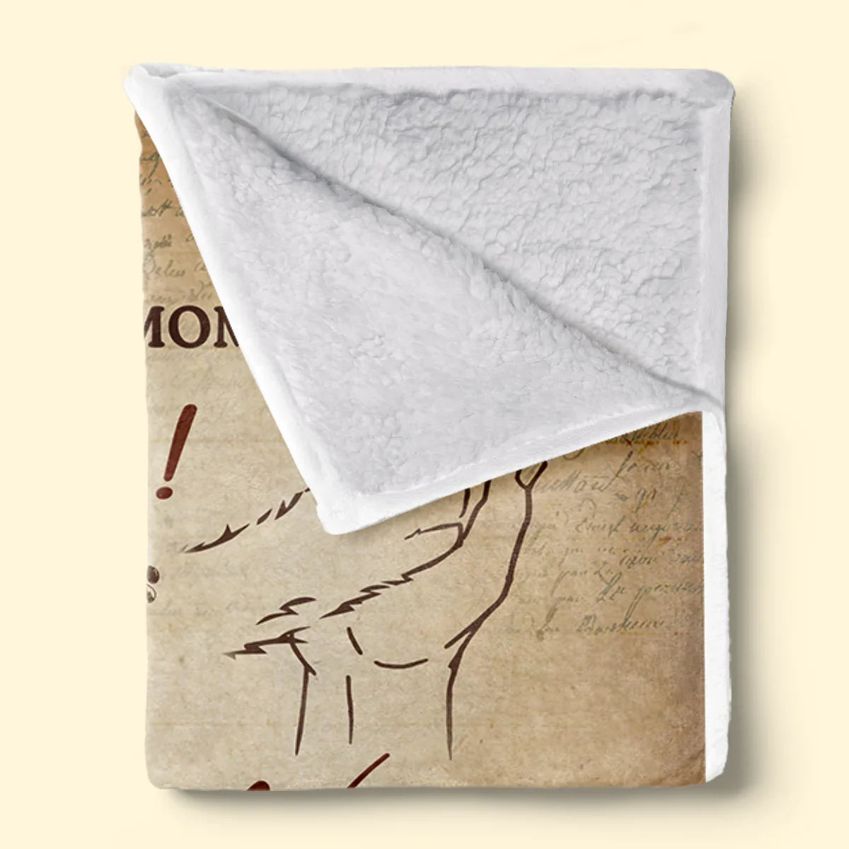 Dog Memorial Blanket – I'm Okay Poem from Pet to Dad with Photo - PersonalizedFury