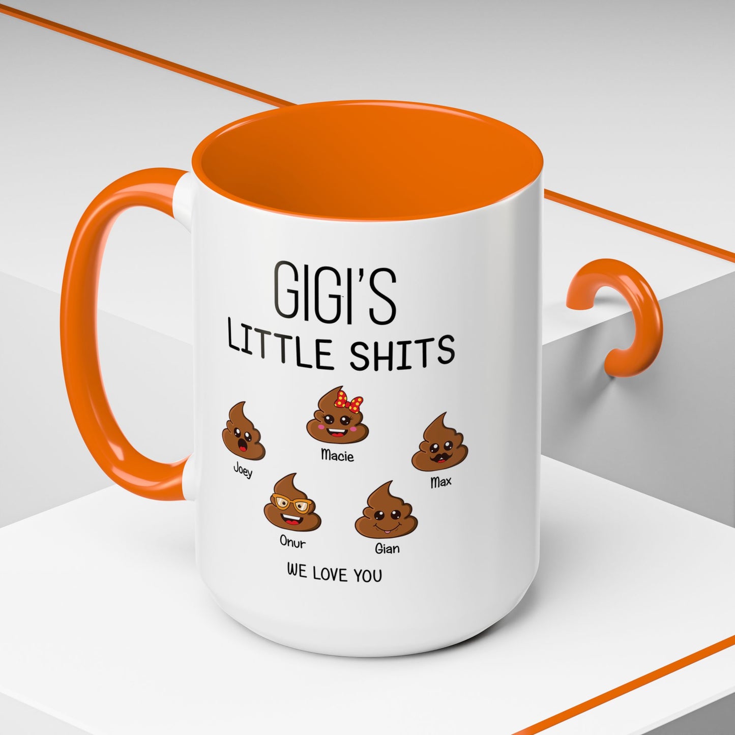 Personalized Mug For Gigi - Funny Gift For Grandma or Mom - PersonalizedFury