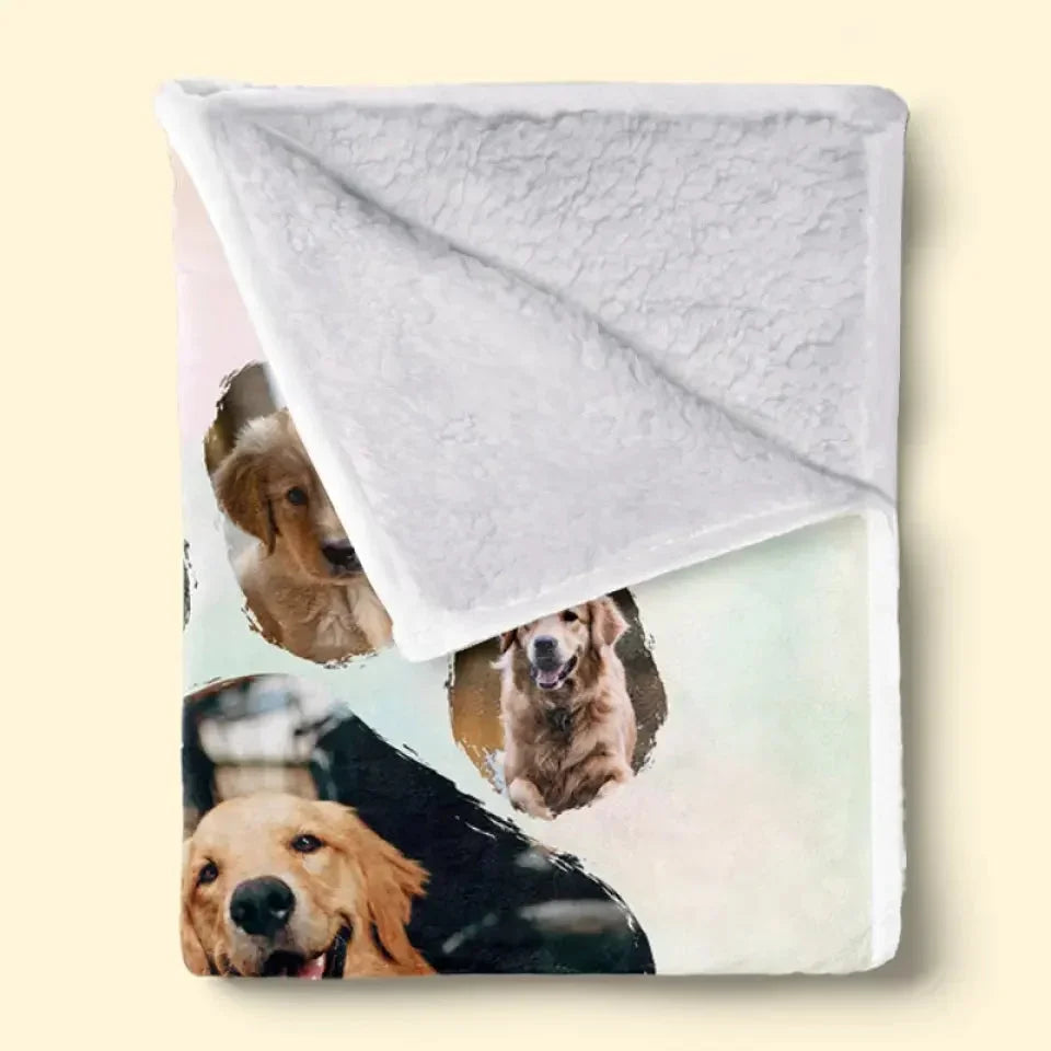 Custom Pet Remembrance Blanket – I’ll Miss You Forever Quote - PersonalizedFury