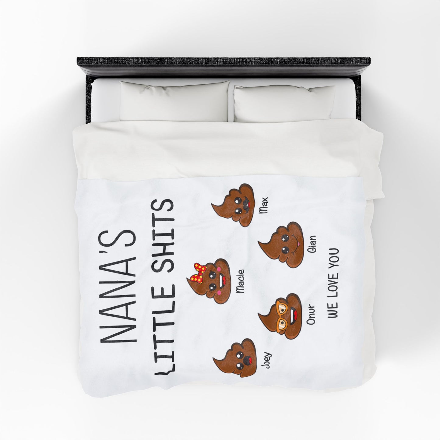 Funny Nana Gift Blanket - PersonalizedFury