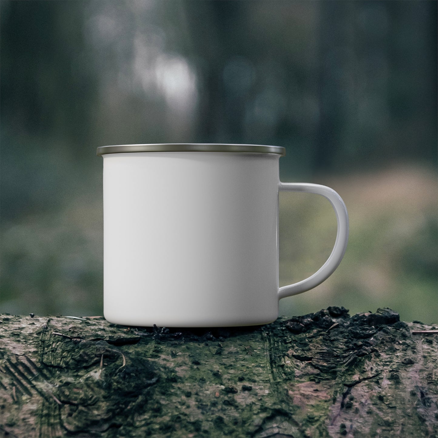 Enamel Camping Mug - Corgi Gift For Corgi and Camping Lovers