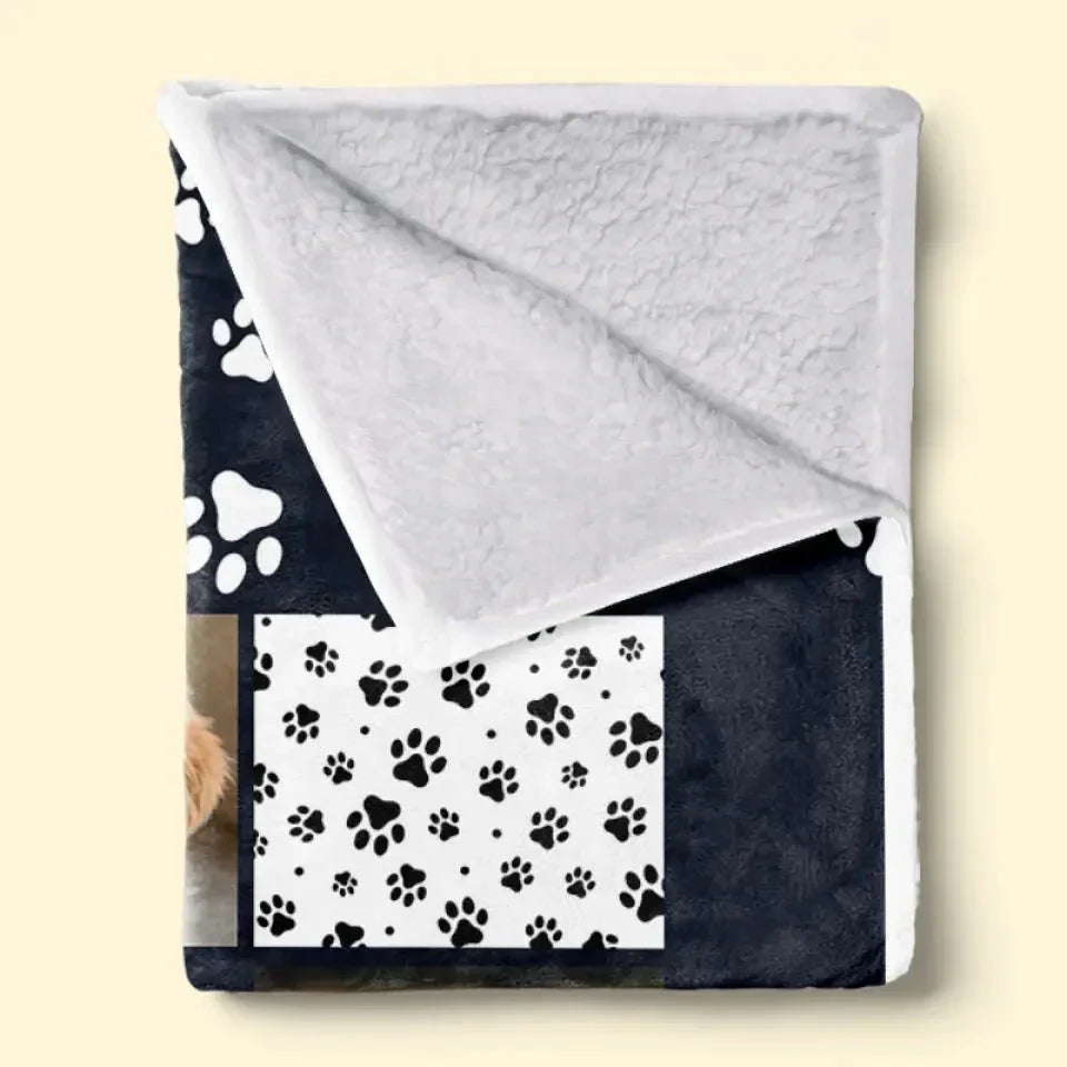 Pet Memorial Photo Blanket – Favorite Hello Hardest Goodbye - PersonalizedFury