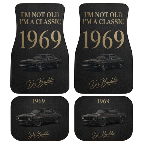 Custom Car Floor Mats – I’m Not Old, I’m a Classic | PersonalizedFury