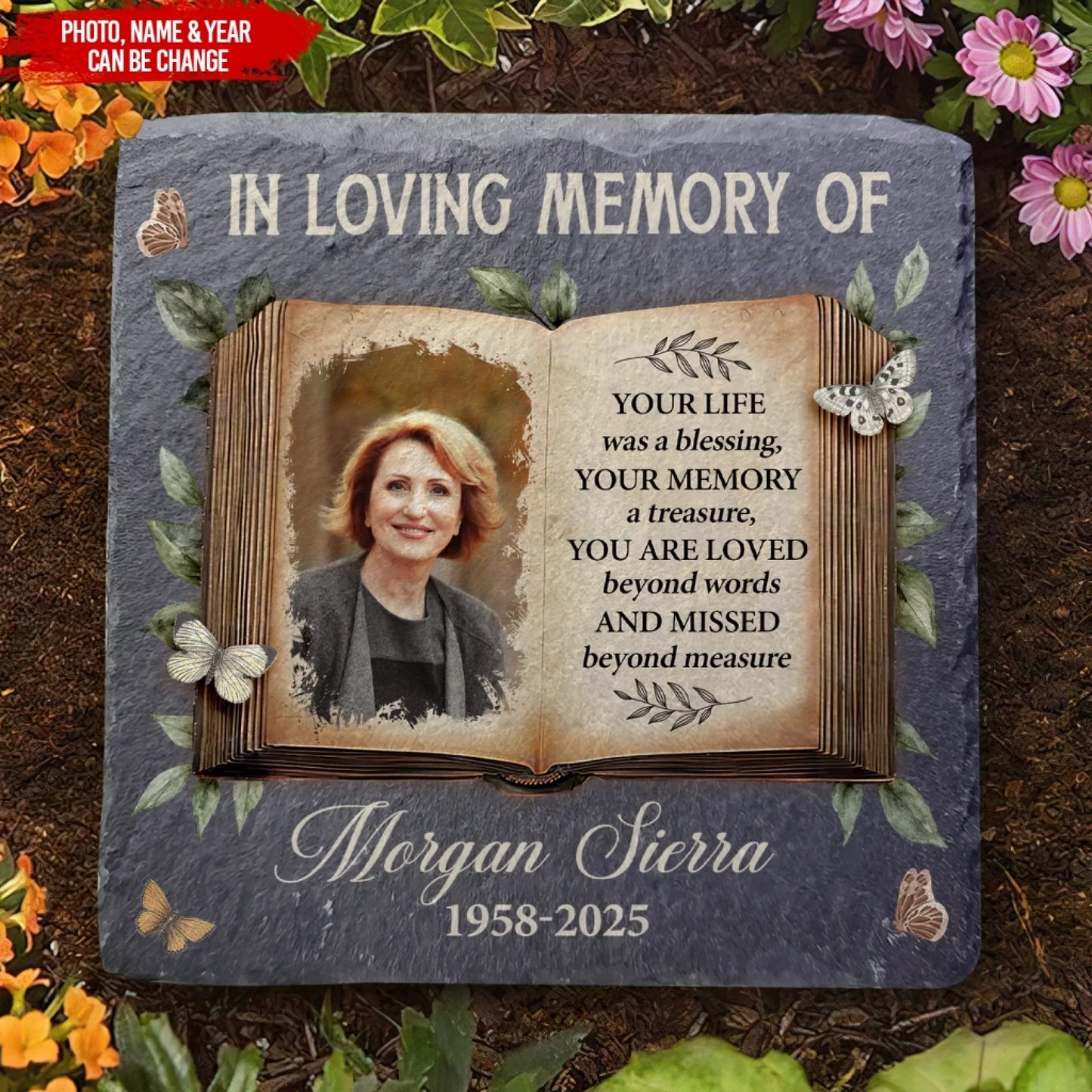 You Are Loved Beyond Words And Missed Beyond Measure - Personalized Memorial Stone