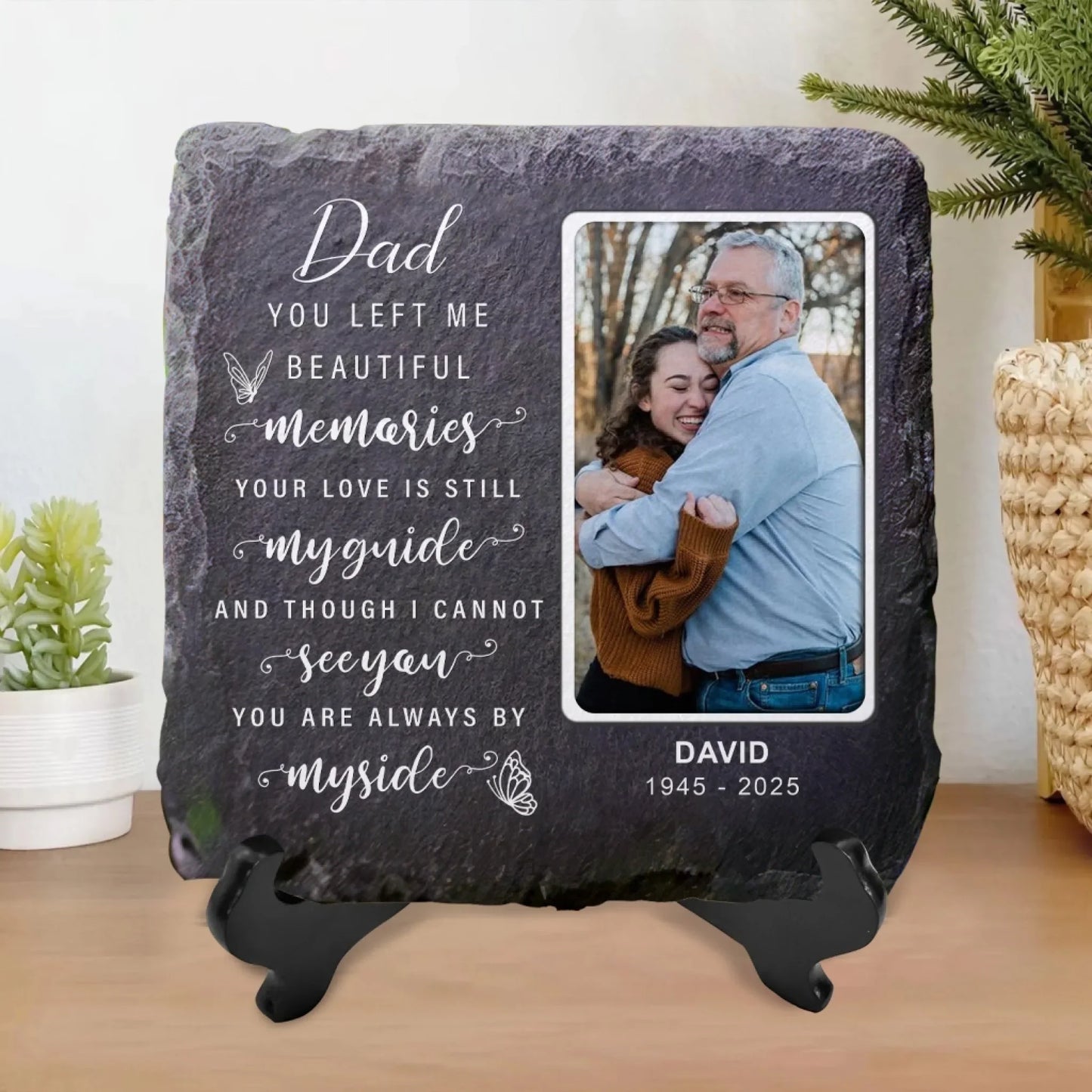 You Are Always By My Side - Personalized Memorial Stone, In Loving Memory Gift, Sympathy Gift