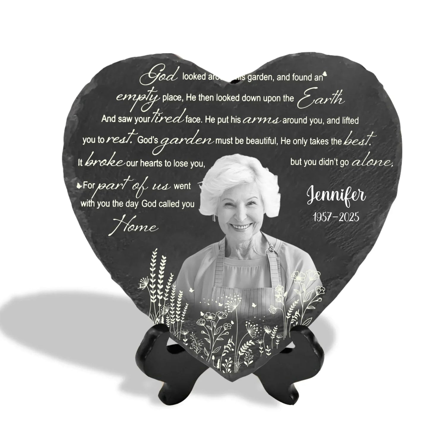 It Broke Our Hearts To Lose You, But You Didn't Go Alone - Personalized Memorial Stone
