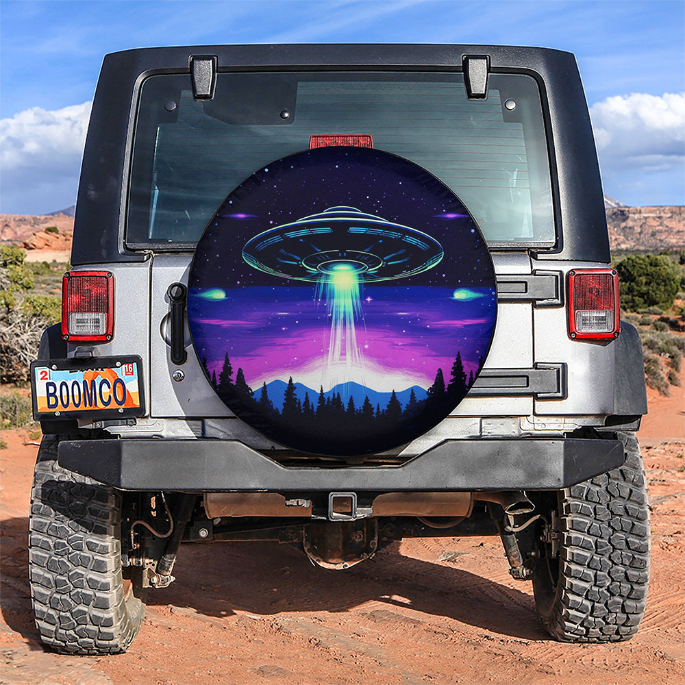 Alien Car Spare Tire Cover