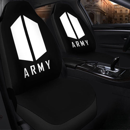 Army Bts Car Seat Cover