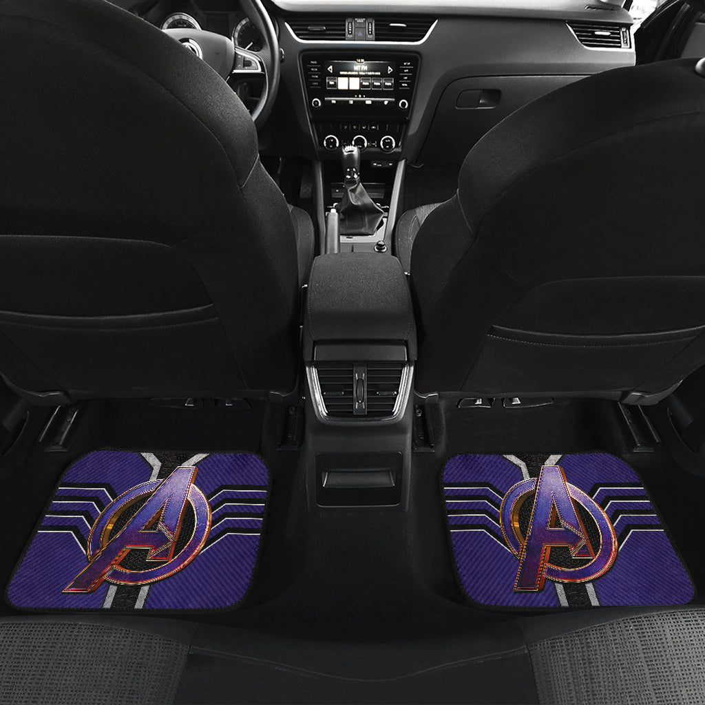 Avengers Logo Car Floor Mats Custom For Fans Ci230111-02a