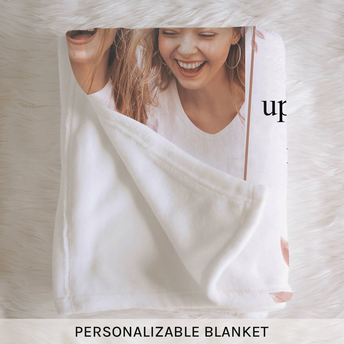 To my grandma - Personalized Mother's Day or Birthday gift for Grandma - Custom Blanket - MyMindfulGifts