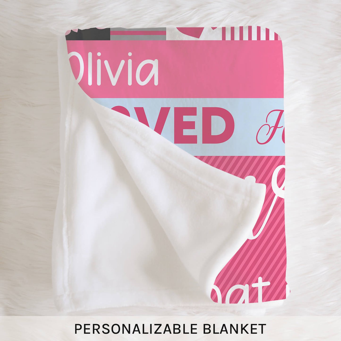You Have Been Loved For 25 Years - Personalized 25th Birthday gift For 25 Year Old Woman - Custom Blanket - MyMindfulGifts
