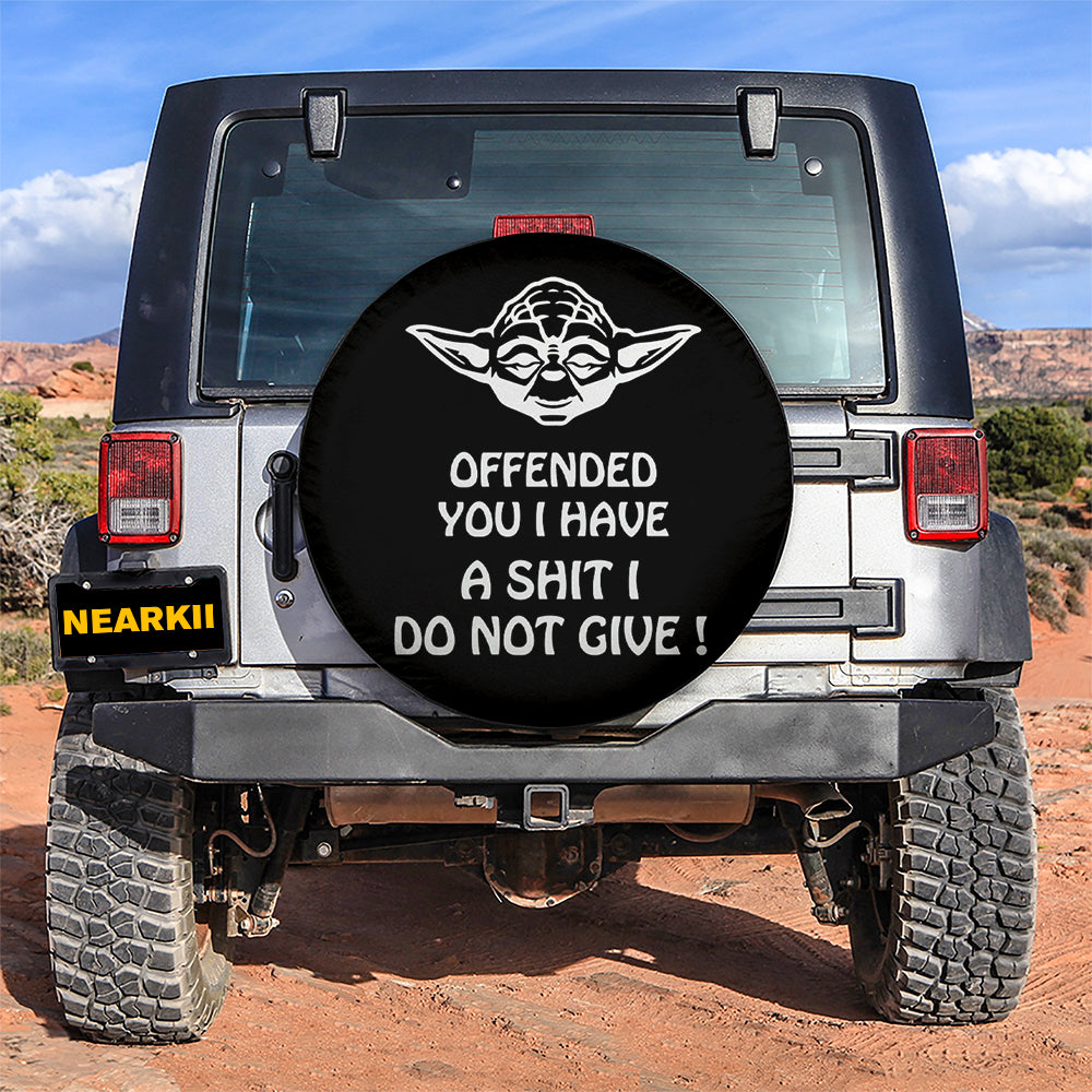 Baby Yoda A Shit I Do Not Give Car Spare Tire Cover