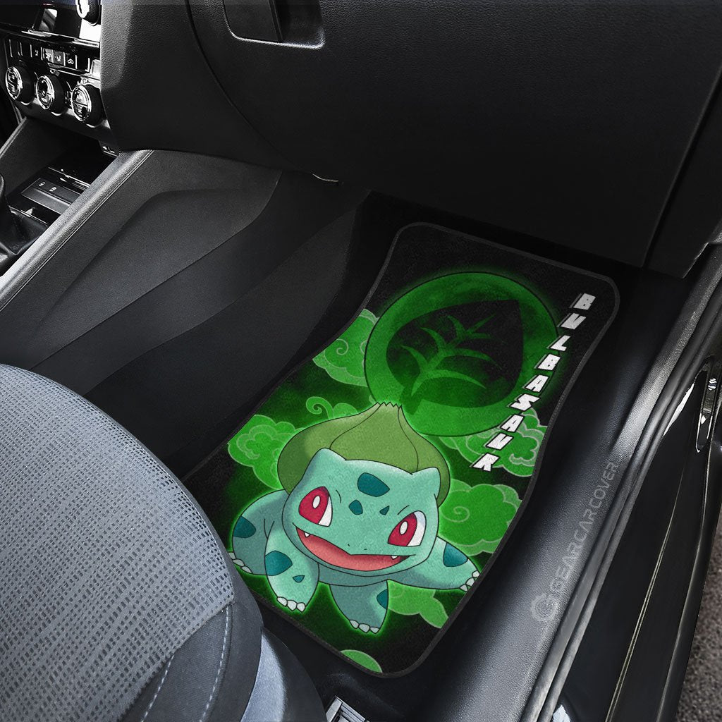 Bulbasaur Car Floor Mats Custom Anime Car Accessories For Anime Fans