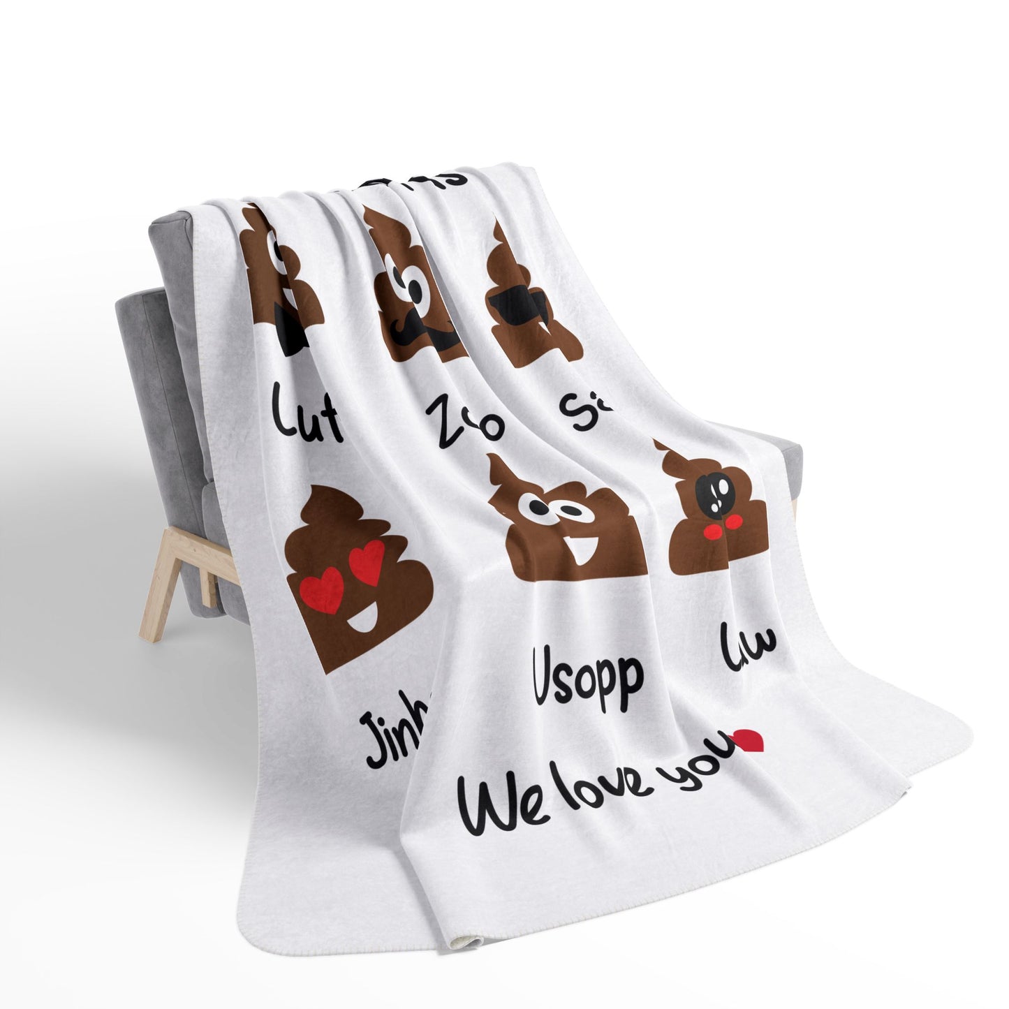 Custom Grandma Blanket – Funny Gift with Names - PersonalizedFury