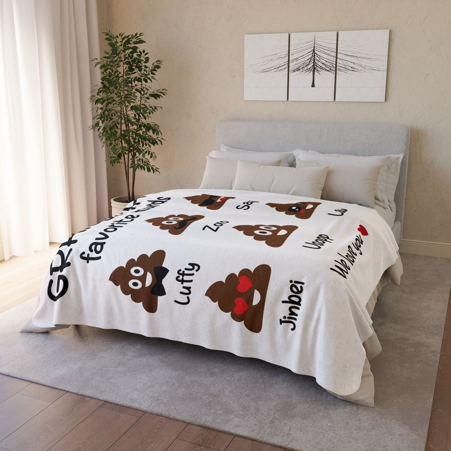 Custom Grandma Blanket – Funny Gift with Names - PersonalizedFury