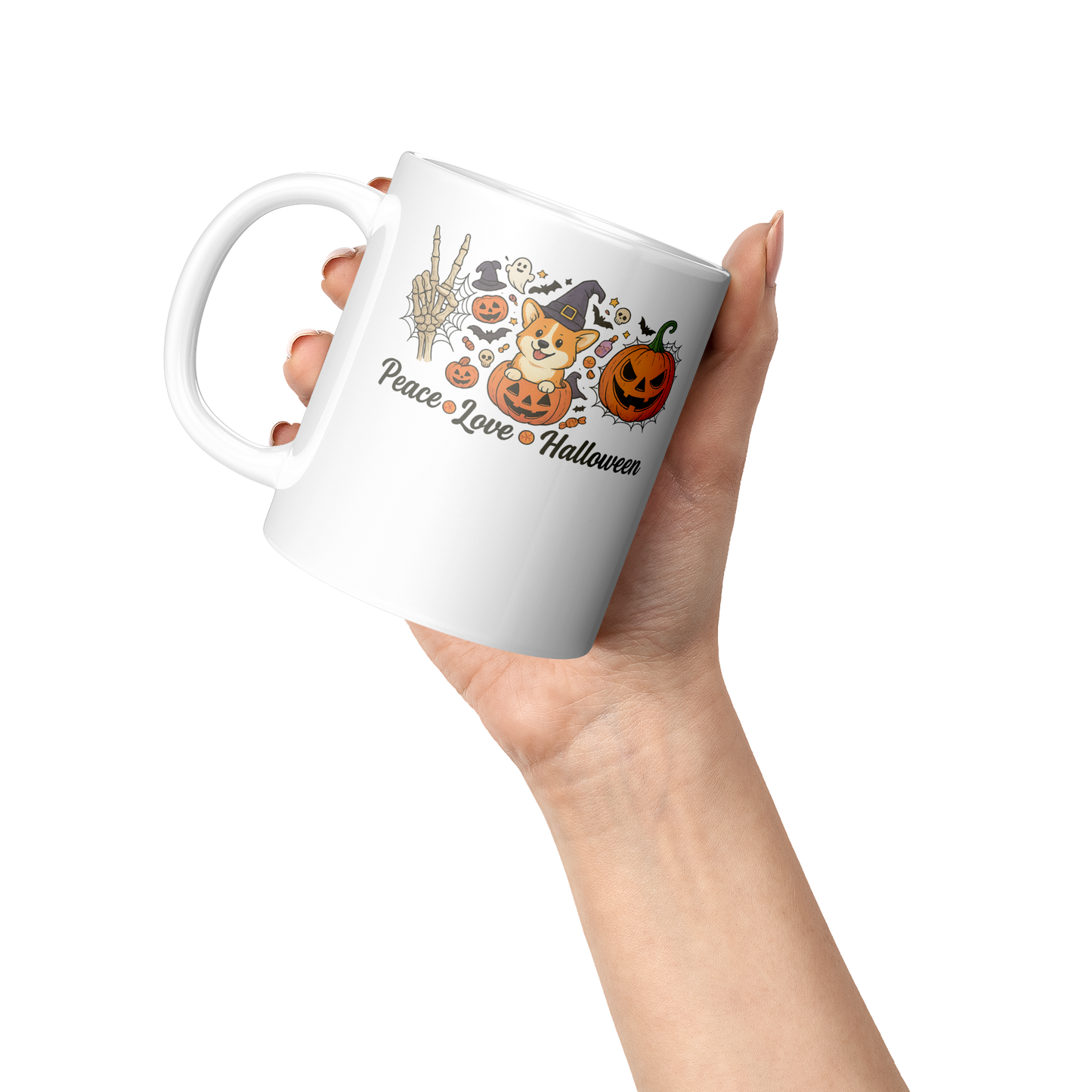 Corgi_Halloween_Coffee_Mug_Lifestyle_Raised_Hand_LH_Mockup.png