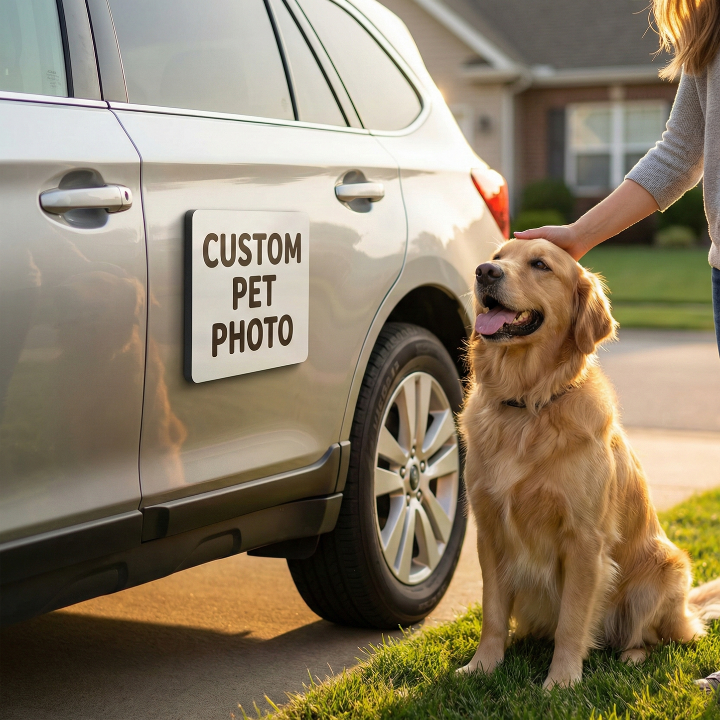 Custom Car Magnet – Upload Your Photo or Logo | Made in USA