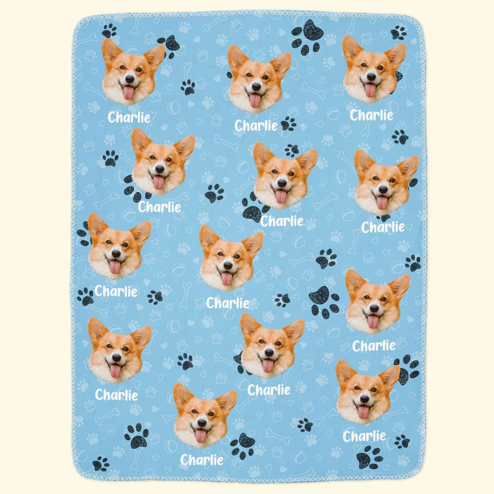 Custom Face Pet - Personalized Photo Blanket