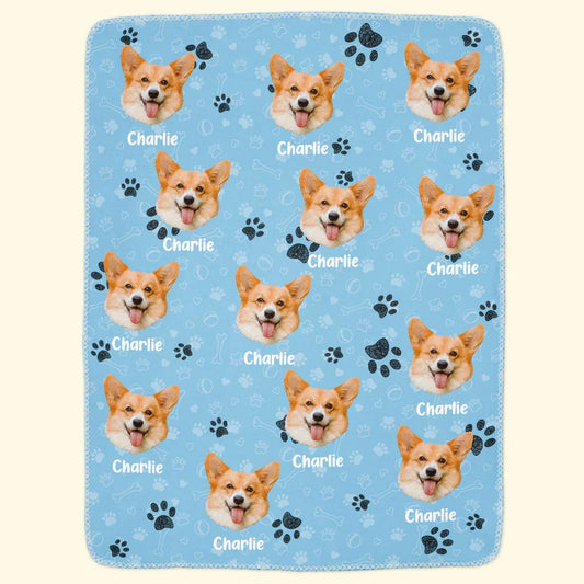 Custom Face Pet - Personalized Photo Blanket