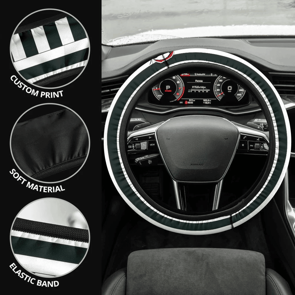 Demon Slayers Anime Steering Wheel Cover Anime Car Accessories Obanai Igur