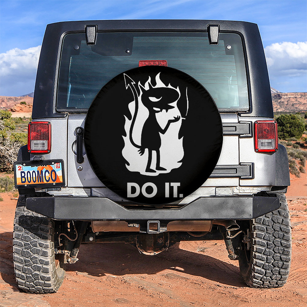 Do It Evil Car Spare Tire Cover