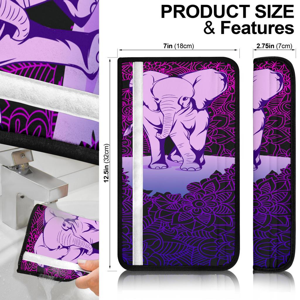 Elephant Premium Custom Car Seat Belt Covers