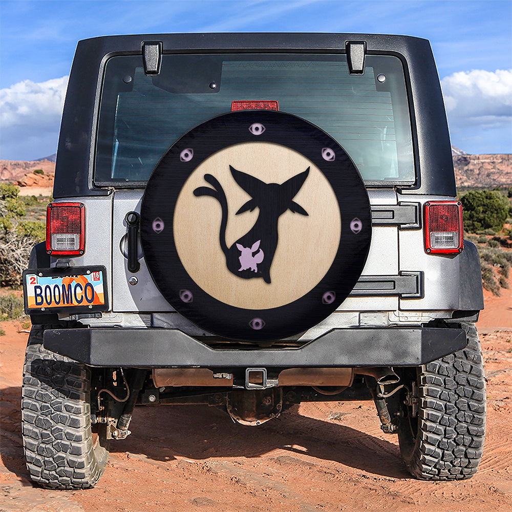 Espeon Eevee Evolution Jeep Car Spare Tire Cover