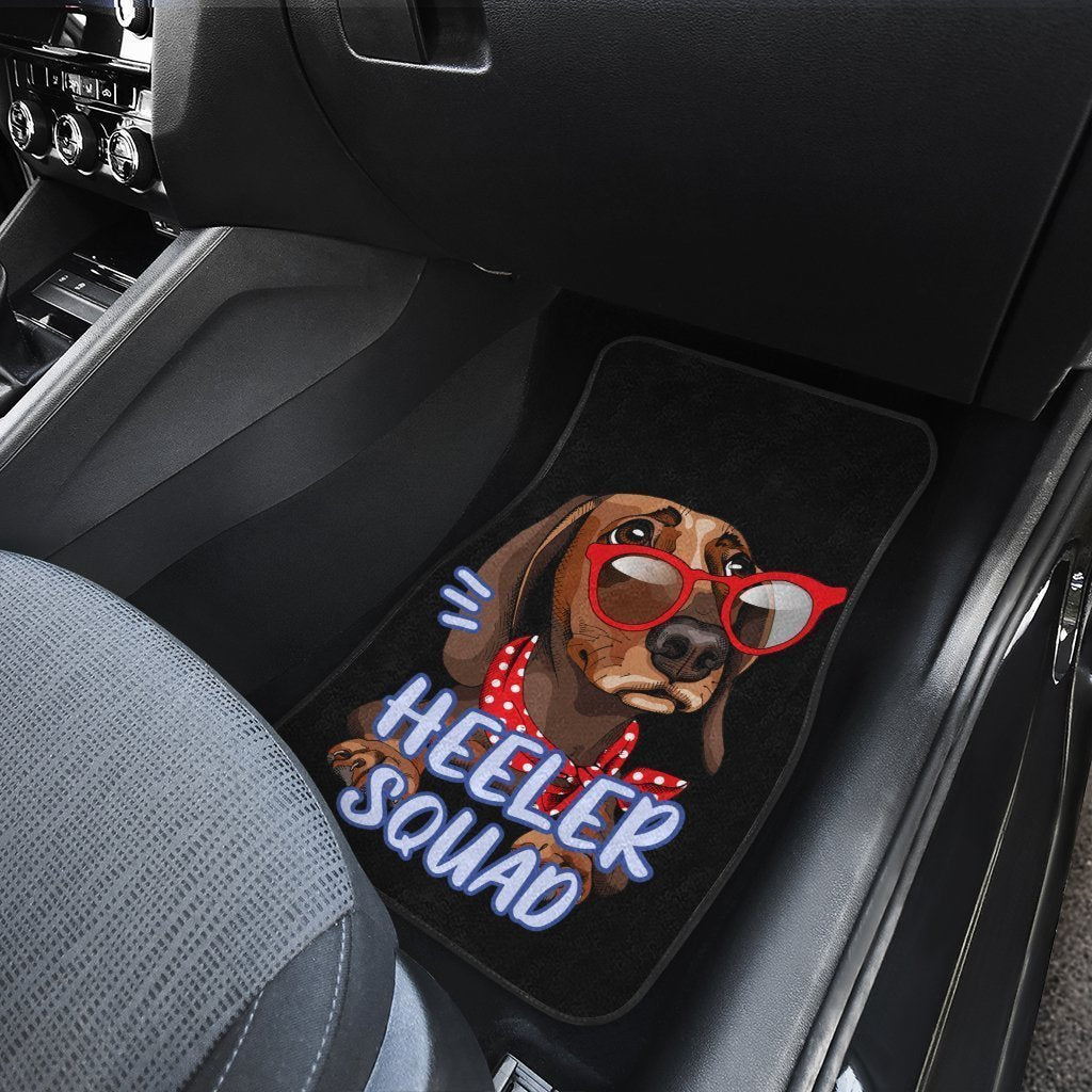 Funny Dog Dachshund Car Floor Mats Custom Car Accessories
