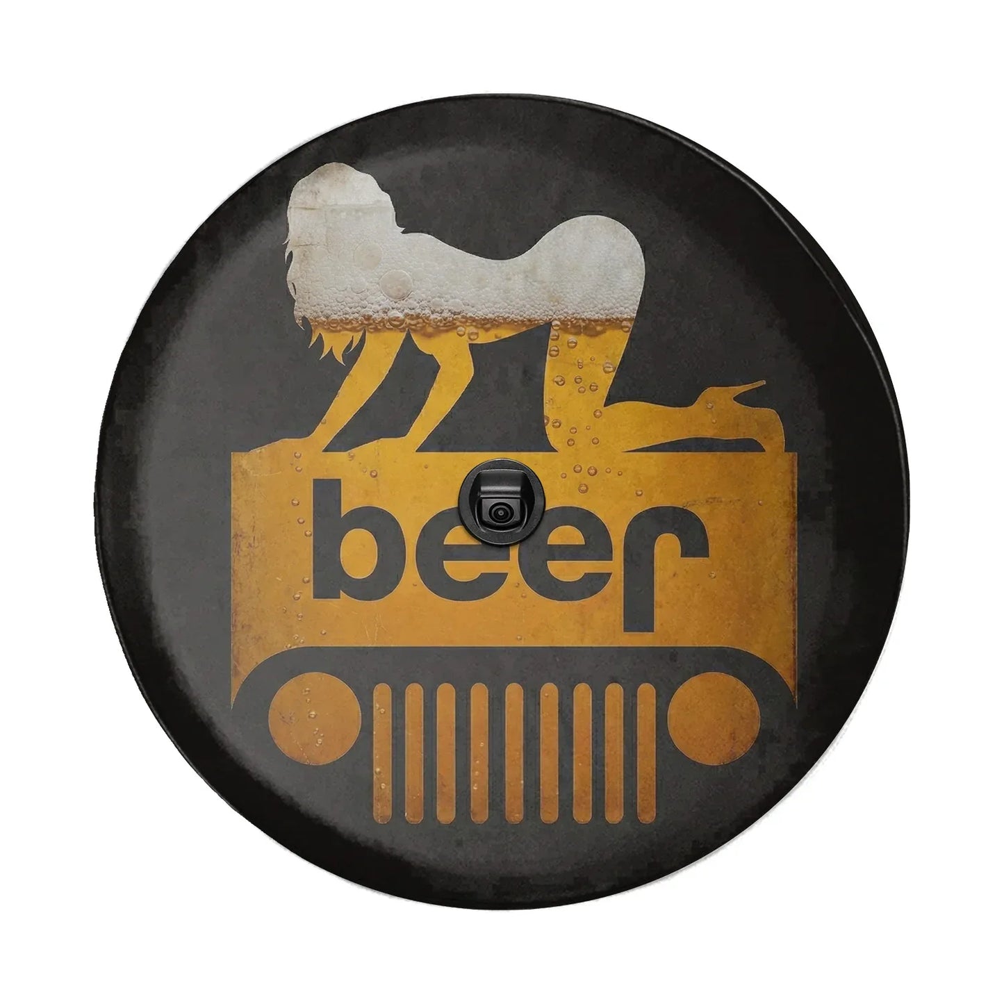 Jeep Beer Square Tire Cover – Funny Sexy Girl Jeep Accessories - PersonalizedFury