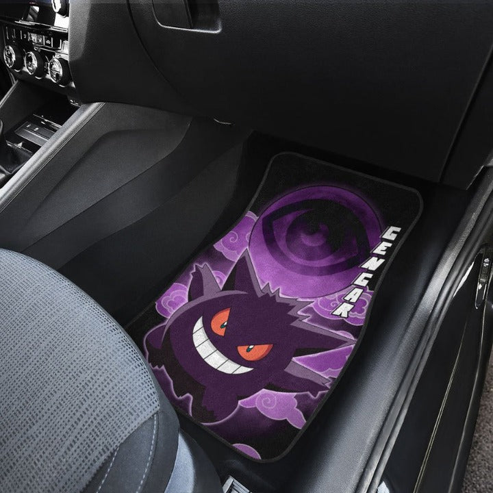 Gengar Car Floor Mats Custom Anime Car Accessories