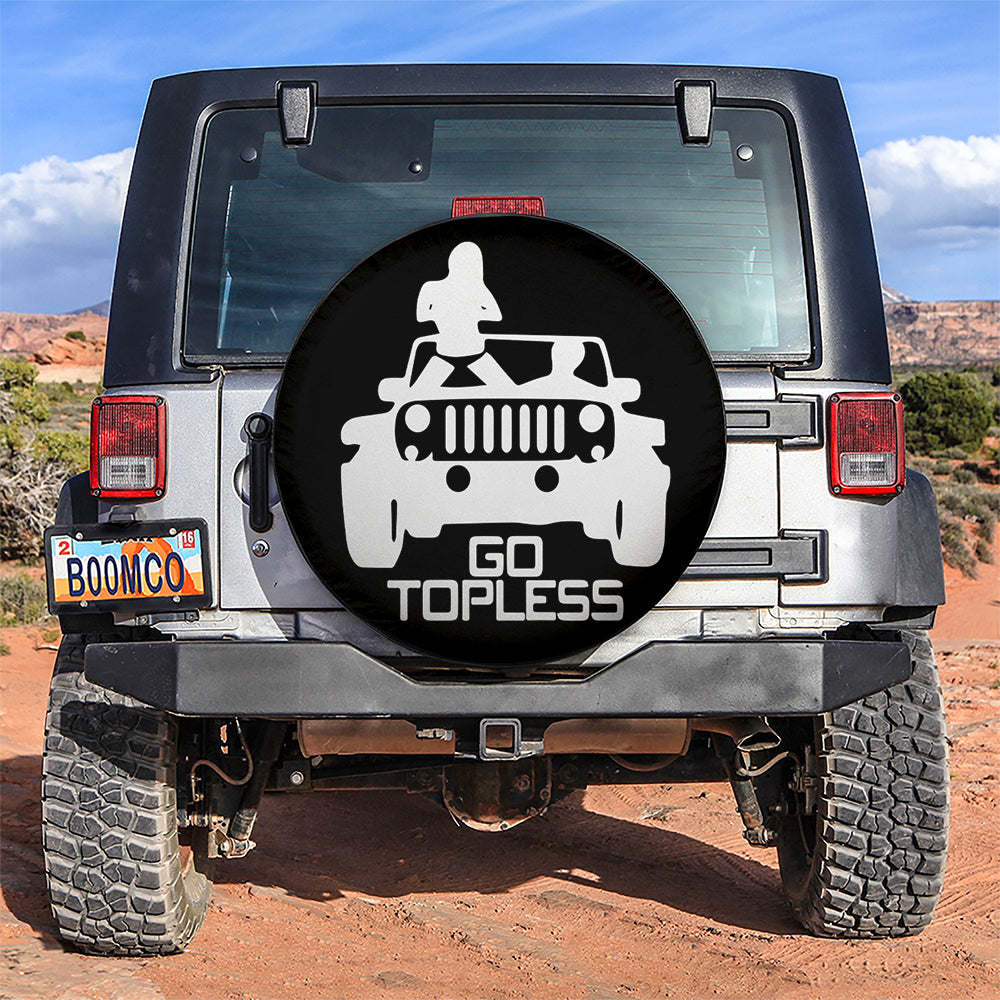 Go Topless Car Spare Tire Cover