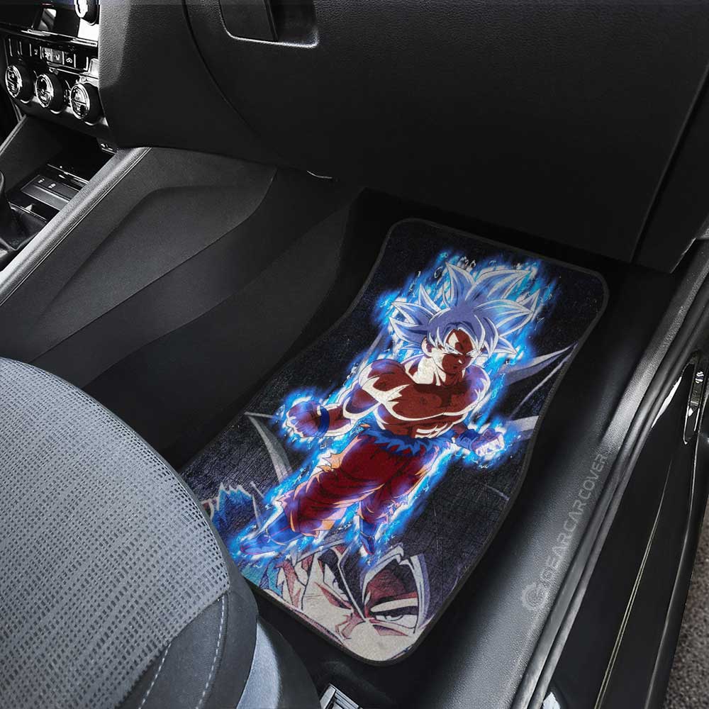 Goku Ultra Instinct Car Floor Mats Custom Dragon Ball Anime Car Accessories