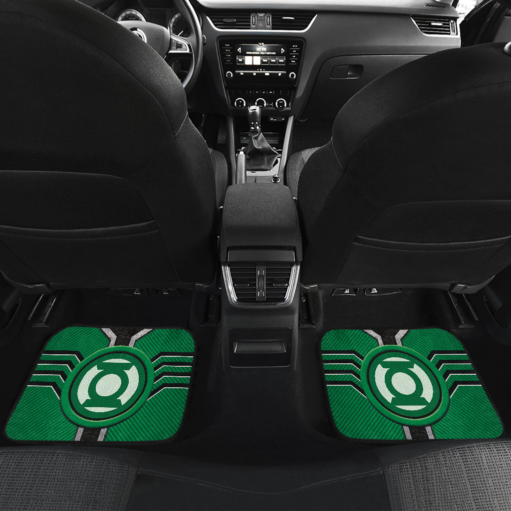 Green Latern Logo Car Floor Mats Custom For Fans Ci230112-02a
