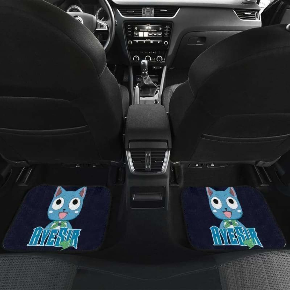 Happy Aye Sir Fairy Tail Car Floor Mats Universal Fit 051912