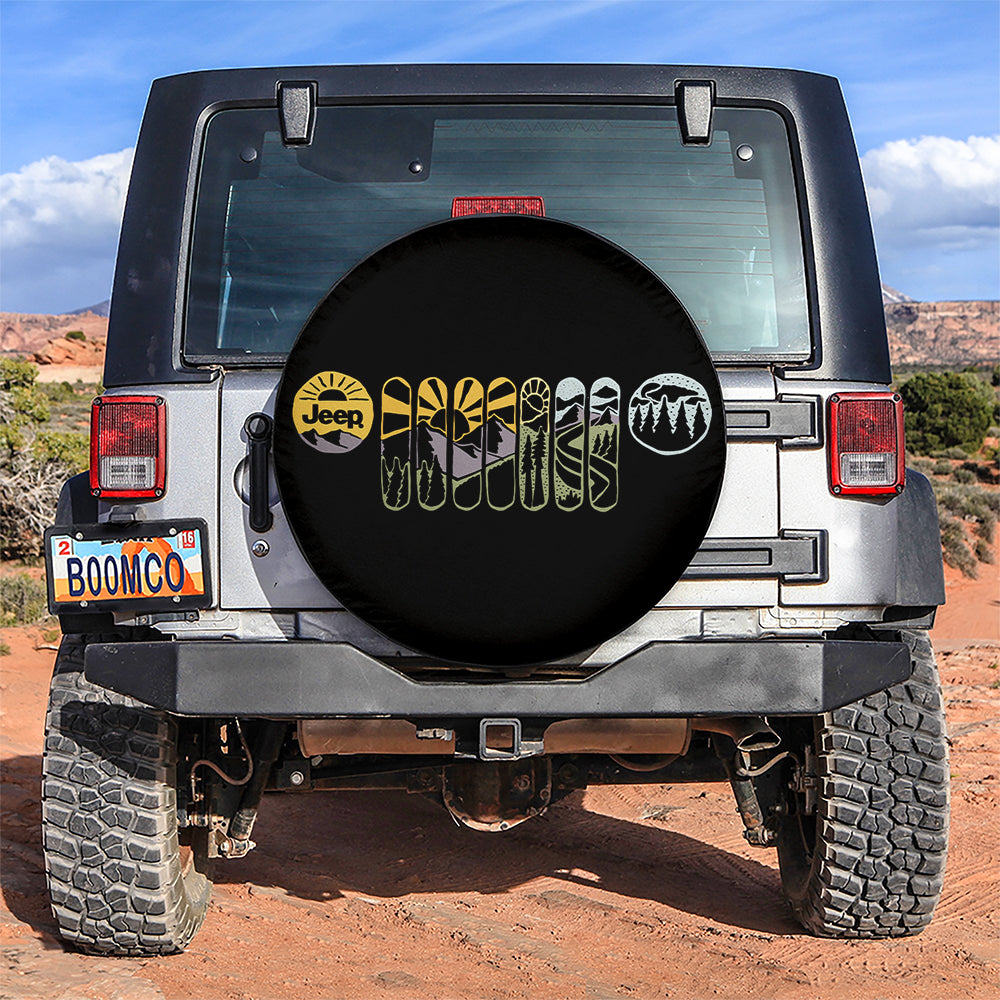 Jeep Adventure Car Spare Tire Cover