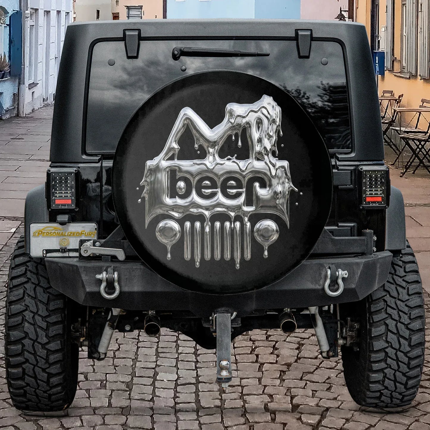 Funny Jeep Beer Square Tire Cover – Sexy Girl Jeep Accessories - PersonalizedFury