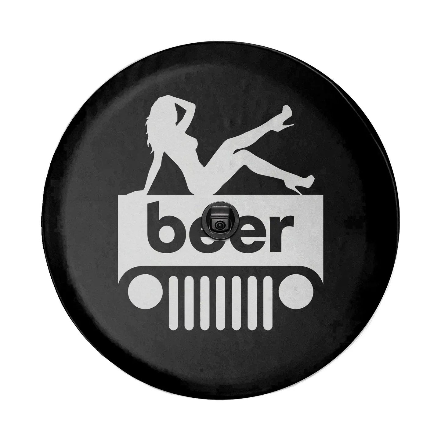 Jeep Beer Square Tire Cover – Sexy Girl Jeep Accessories - PersonalizedFury