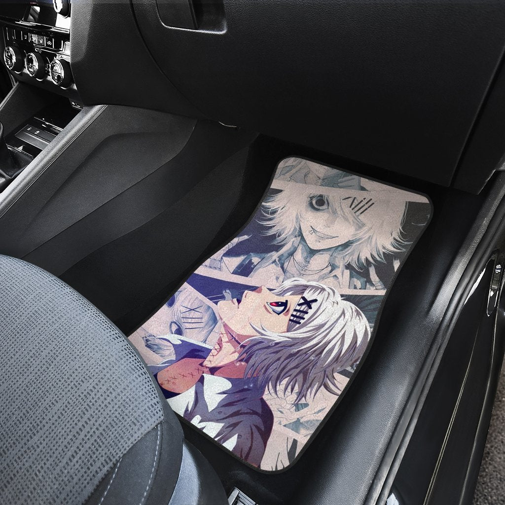 Juuzou Suzuya Car Floor Mats Custom Tokyo Ghoul Anime Car Accessories