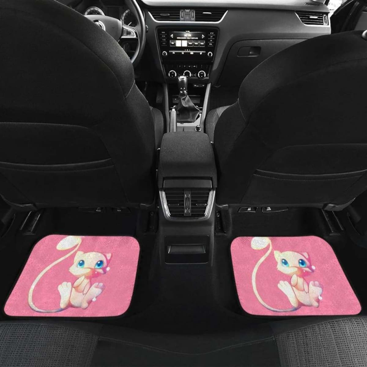 Mew Cute Car Floor Mats Universal Fit