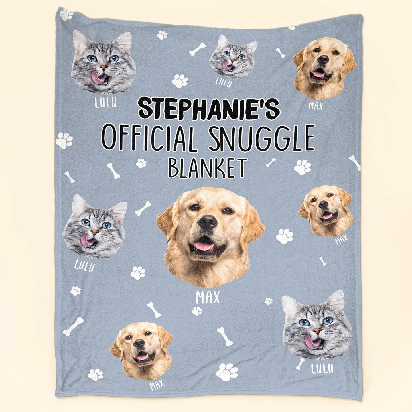 Official Snuggle Blanket - Personalized Photo Blanket