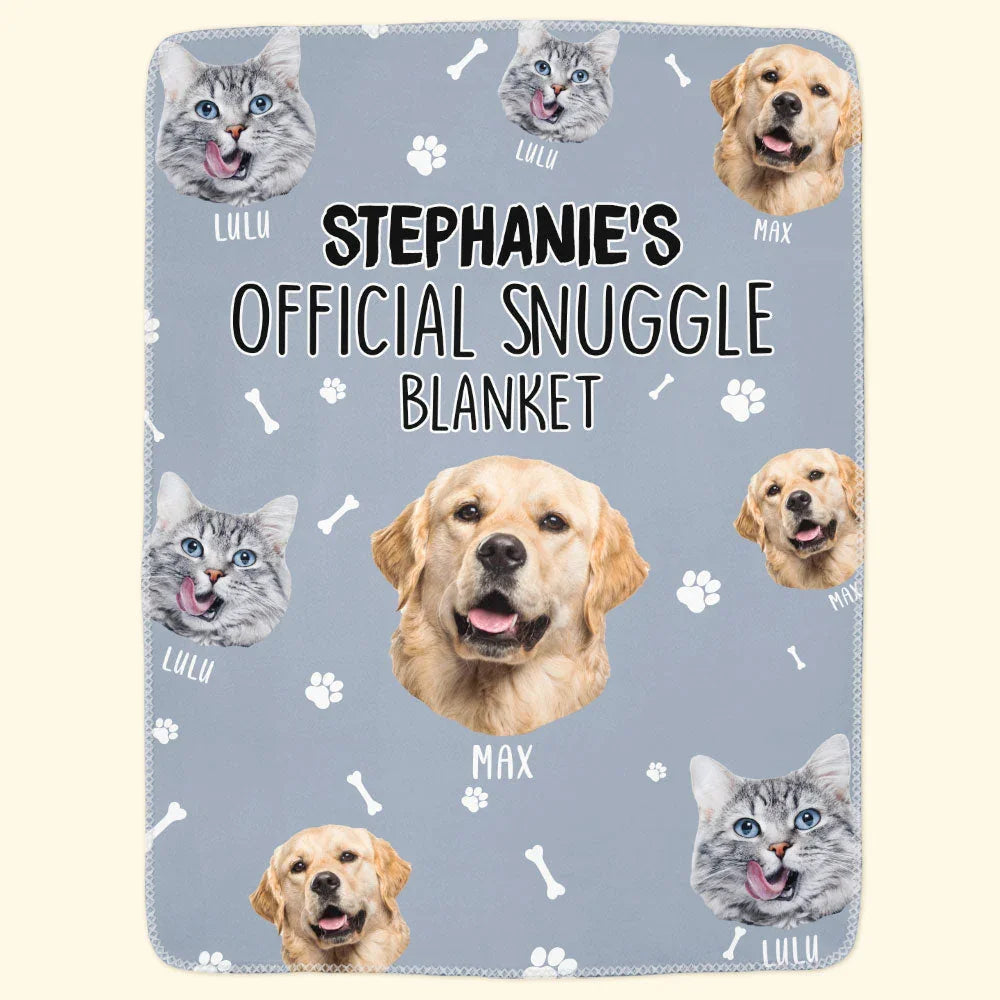 Official Snuggle Blanket - Personalized Photo Blanket