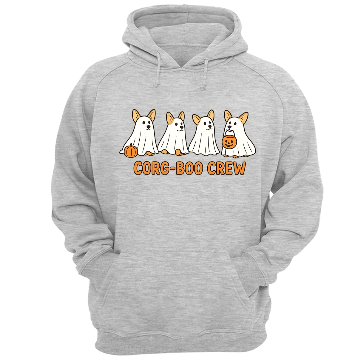 Cute Halloween Corgi Shirt – Corg-Boo Crew Ghost Dog Lover Tee
