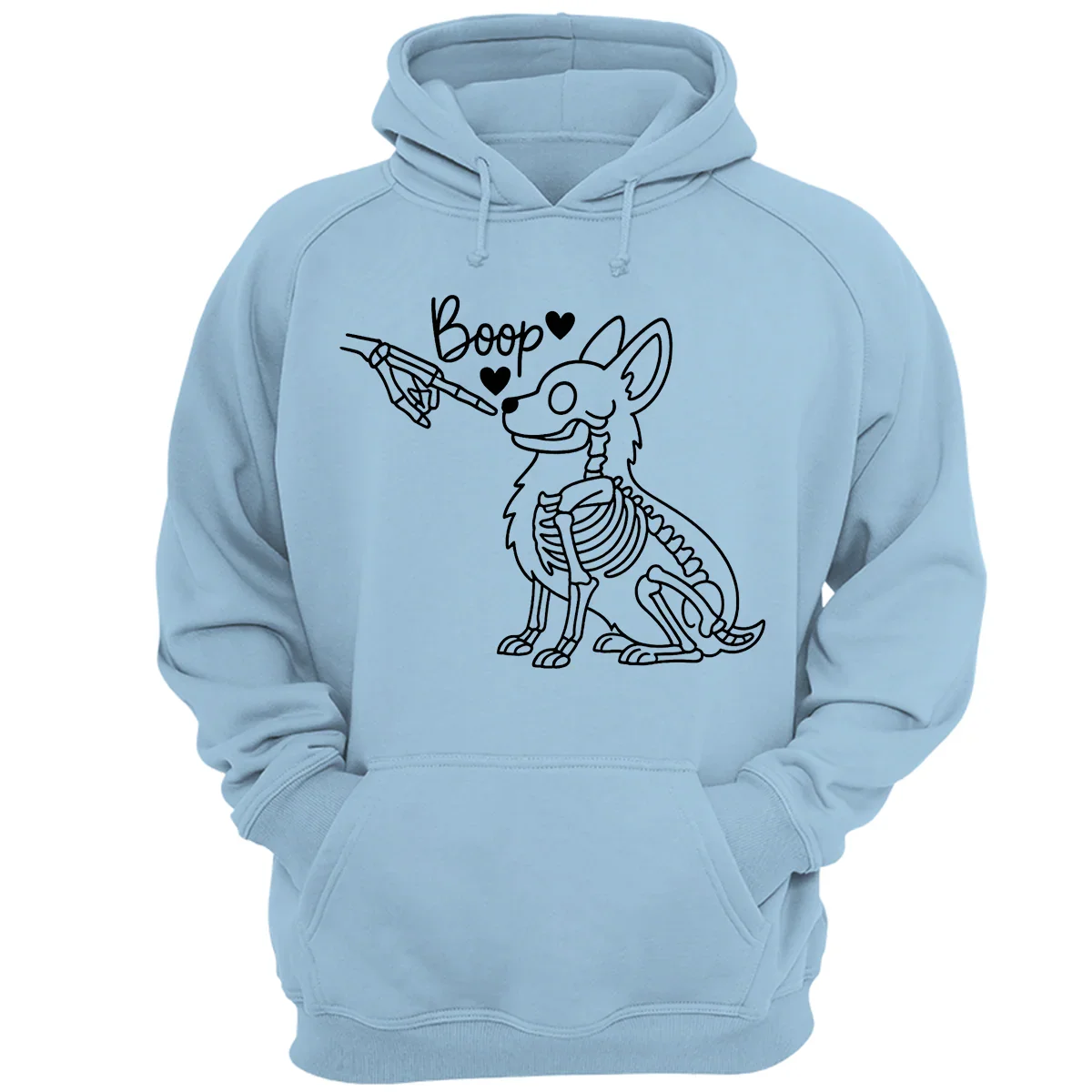 Halloween Corgi T-Shirt – Boop Skeleton Dog Graphic Tee for Corgi Lovers