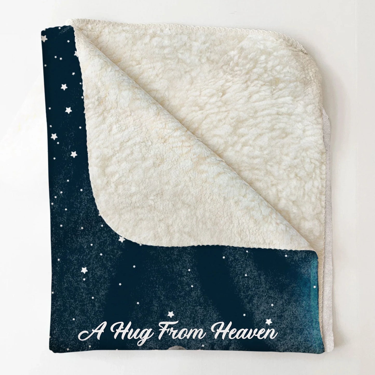 A Hug From Heaven - Personalized Photo Blanket