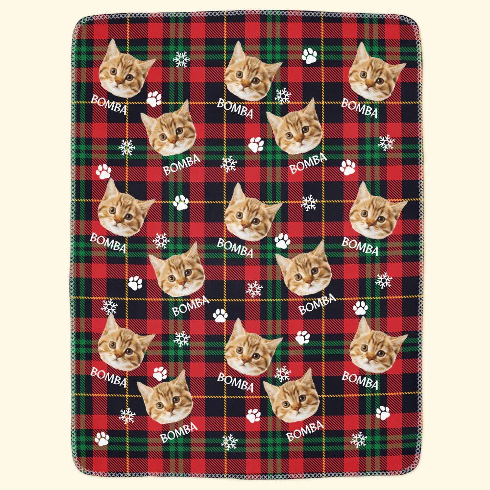 Christmas Pet - Personalized Photo Blanket