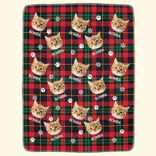 Christmas Pet - Personalized Photo Blanket