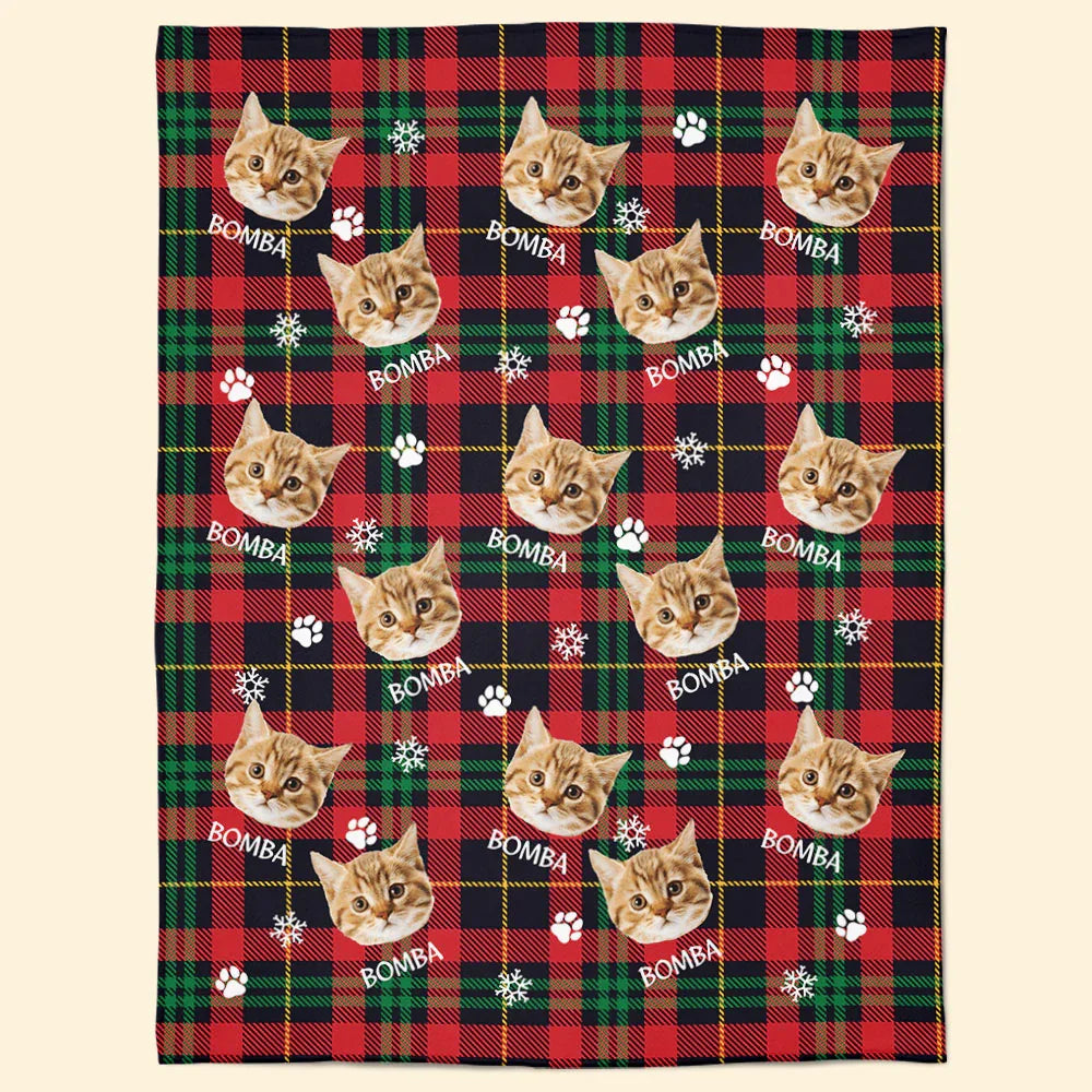 Christmas Pet - Personalized Photo Blanket